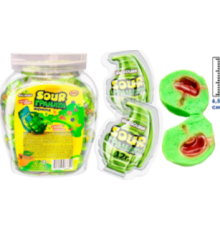 Жевательный мармелад с начинкой "Кислошок Sour Граната" 12гр.  12х50