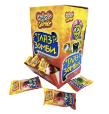 Мармелад «CRAZY GUMMY. Глаз зомби» 10гр 8*75