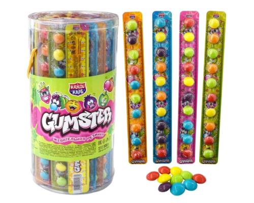 Жевательная резинка "Gumster" 10г 12*50 Жевательная резинка "Gumster" 10г 12*50