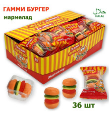 Марм. "ГАММИ Бургер" 18гр*36шт*12бл