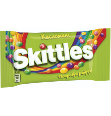 Драже Скитлс (38гр.) 12*12 "Кислый микс" (зелен)