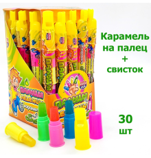 Карамель "Пальцы-Леденцы" (cо свистком) 8гр 12*30