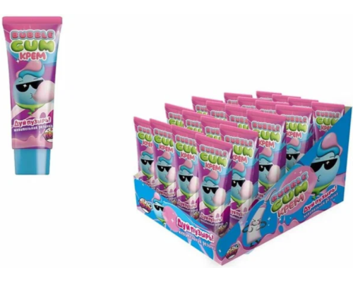 Жев. Рез. " Дуй пузырь ! Bubble gum крем " 22гр. 12×20 Жев. Рез. " Дуй пузырь ! Bubble gum крем " 22гр. 12×20