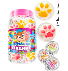 желе Лео Лапка пудинг 25гр. 8*50