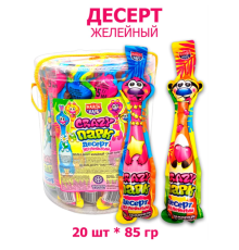 Десерт желейный "Crazy Парк" 85гр 8*20