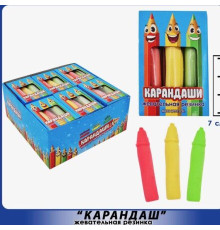 Жевательная резинка "Карандаши" 15 гр. 24шт*12