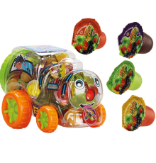 Фруктовое желе с кокосовыми кубиками "Джелли Велли - Паровозик" 15гр. 6*100