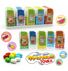 Драж. сах."ФРУКТОВАЯ ТОЧКА" клуб. 12гр 24*30