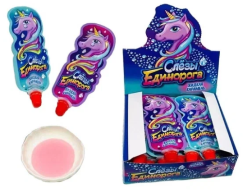 Жидкая конфета "Слезы Единорога" 12бл. 20г*30