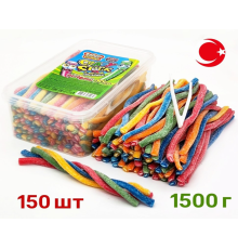 Марм."CRAZY GUMMY CRAZY STICK" ассорти в кисл. обсып. 10г 8*150