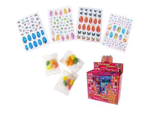 Мармелад с игрушкой "Модный Маникюр" 5гр. 12х24