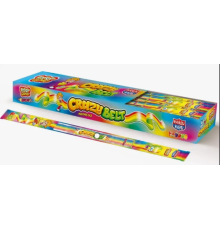 Марм. " CRAZY GUMMY CRAZY BELT " кислые ремешки , радуга 15гр. 12*54