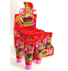 Жевательная резинка "Бабл паста" со вкусом клубники 20гр 12*24