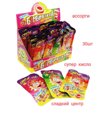 Карамель "Бомбическая" ассорти 13гр 12*30