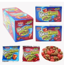 Жевательные конфеты " Кисломания дабл фрукт " вишня и кола 14гр 12*30