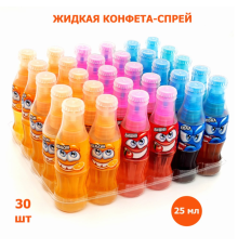 Жидкая конфета "Газировка" ассорти 25мл 18*30